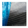 Tecida tecido de fibra de carbono com resina epóxi